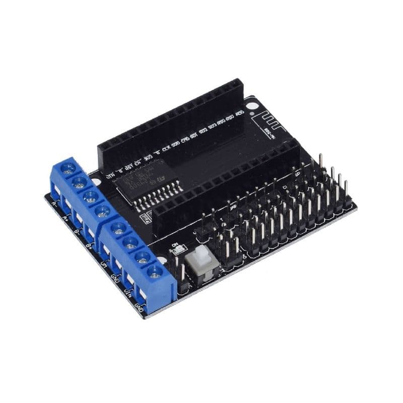 L293D Motor Driver Board for ESP8266 WiFi NodeMcu - View 1