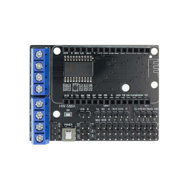 L293D Motor Driver Board for ESP8266 WiFi NodeMcu - View 2