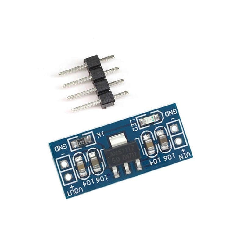 AMS1117 5V Power Supply Module - View 1