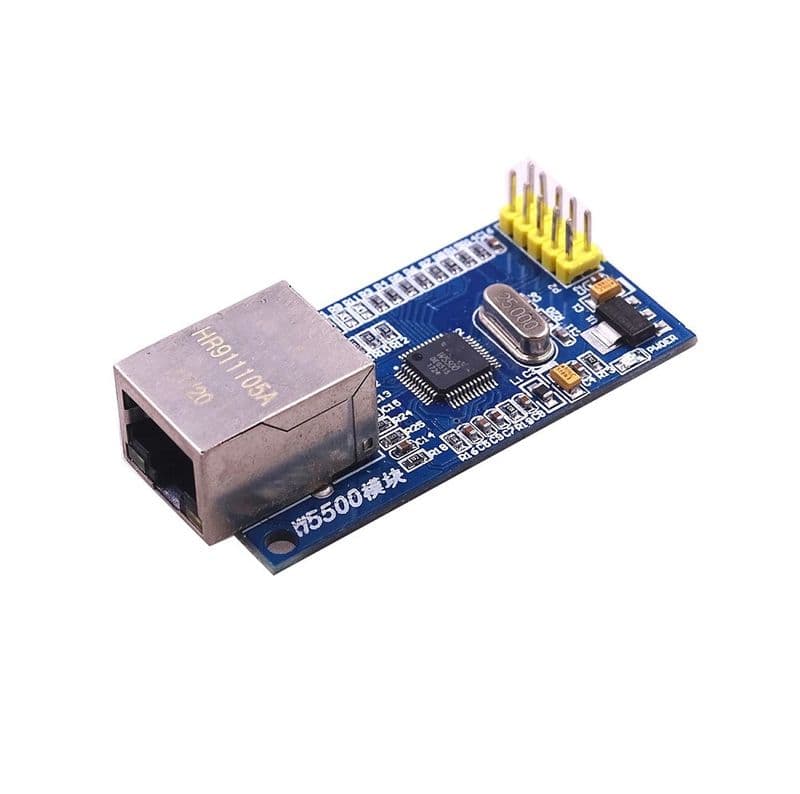 SPI to Ethernet Hardware TCP/IP W5500 Ethernet Network Module - View 1