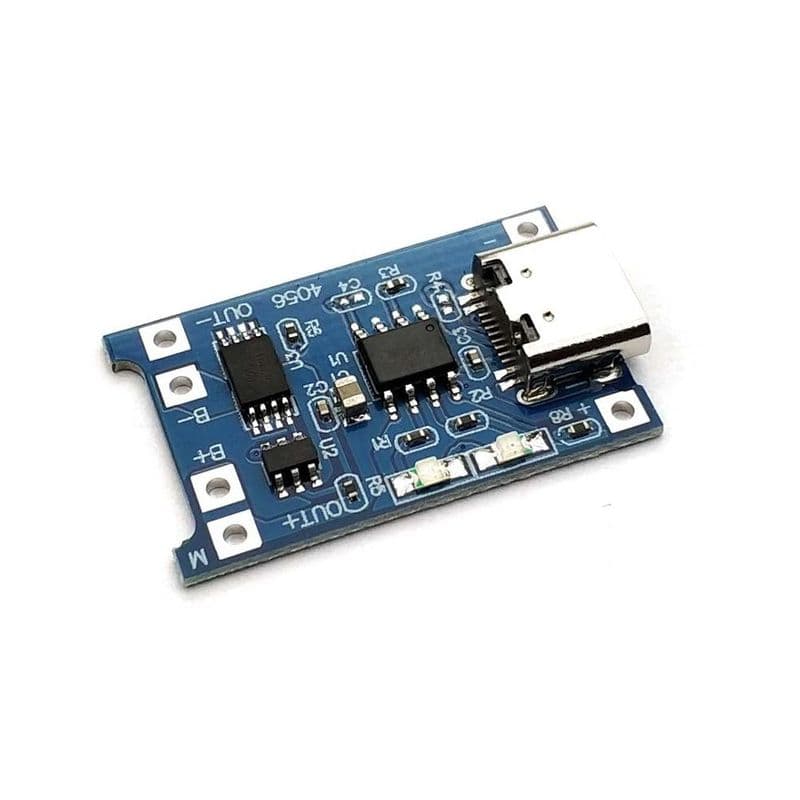 TP4056 1A Li-Ion Battery Charging Board Type C USB with Current Protection - View 2