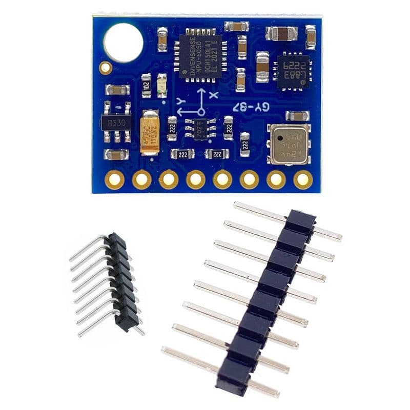 GY-87 10DOF MPU6050+HMC5883L+BMP180 3-axis Gyro + 3-axis Acceleration + 3-axis Magnetic Field + Air Pressure Sensor - View 2
