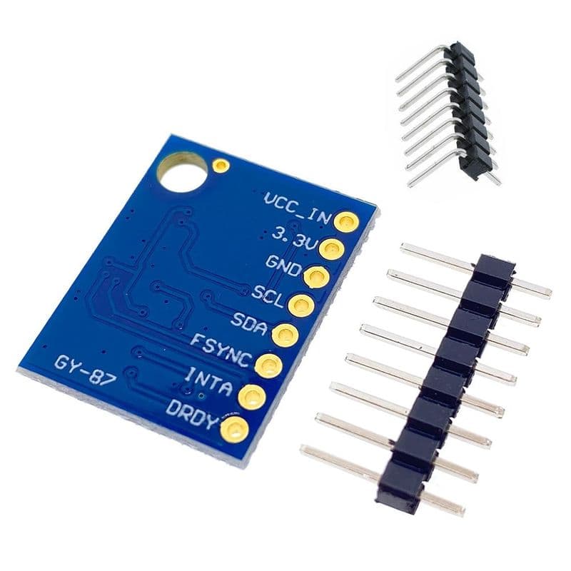 GY-87 10DOF MPU6050+HMC5883L+BMP180 3-axis Gyro + 3-axis Acceleration + 3-axis Magnetic Field + Air Pressure Sensor - View 3