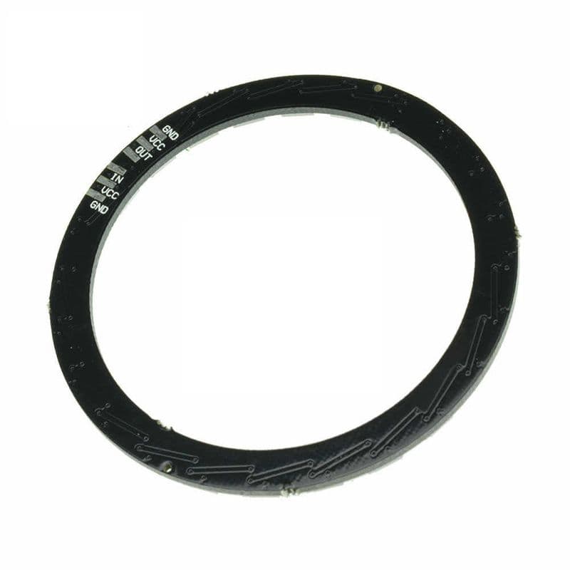NeoPixel Ring 24 WS2812 5050 RGB LED - View 2