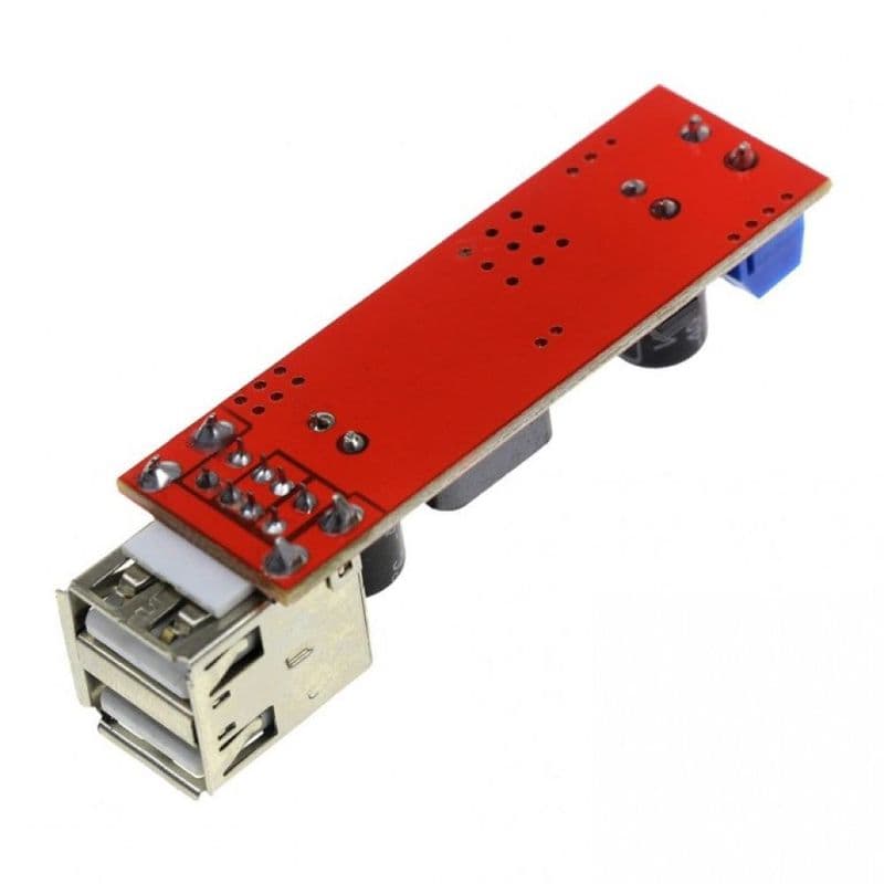 Dual USB Output 9V / 12V / 24V / 36V Car Charger Switch 5V 3A DC-DC Power Supply Buck Regulator Module - View 3