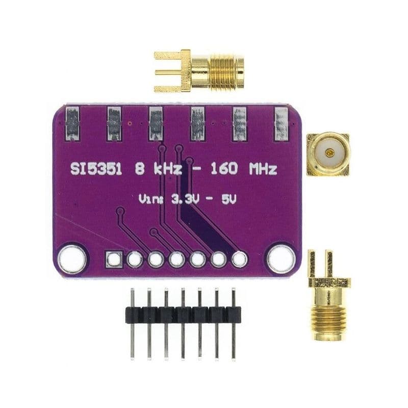 Si5351A I2C 8 Khz-160 Mhz Clock Generator Breakout Module - View 3