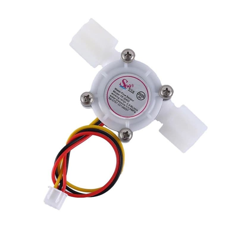 YF-S402 - 1/4 inch Water Flow Sensor - View 1