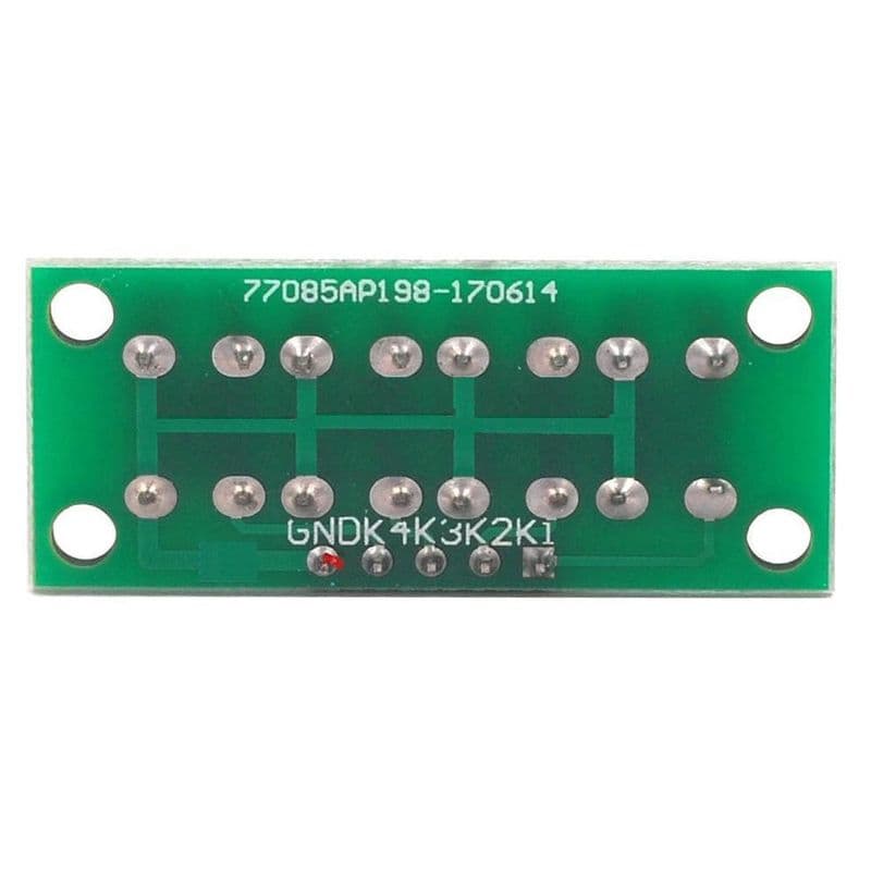 1x4 4-Bit Independent Tactile Switch Module - View 3