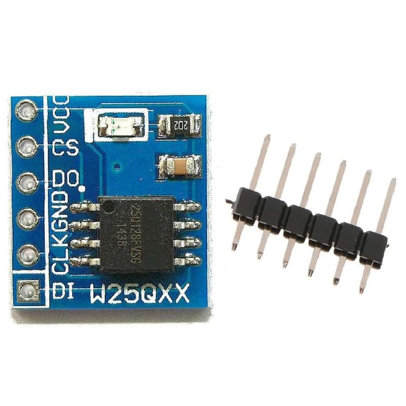 W25Q128 128Mbit 16Mbyte Capacity Flash Storage Module - View 2