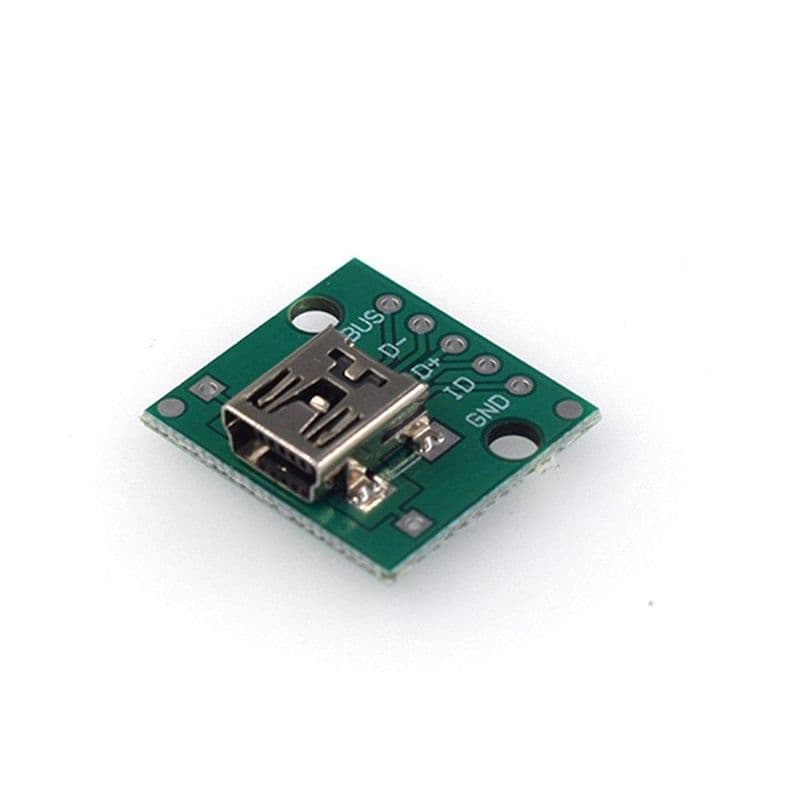 USB To DIP 2.54mm Female B Type Patch To Invert Adapter Board - View 1