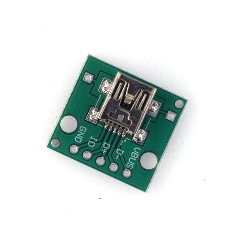 USB To DIP 2.54mm Female B Type Patch To Invert Adapter Board - View 2