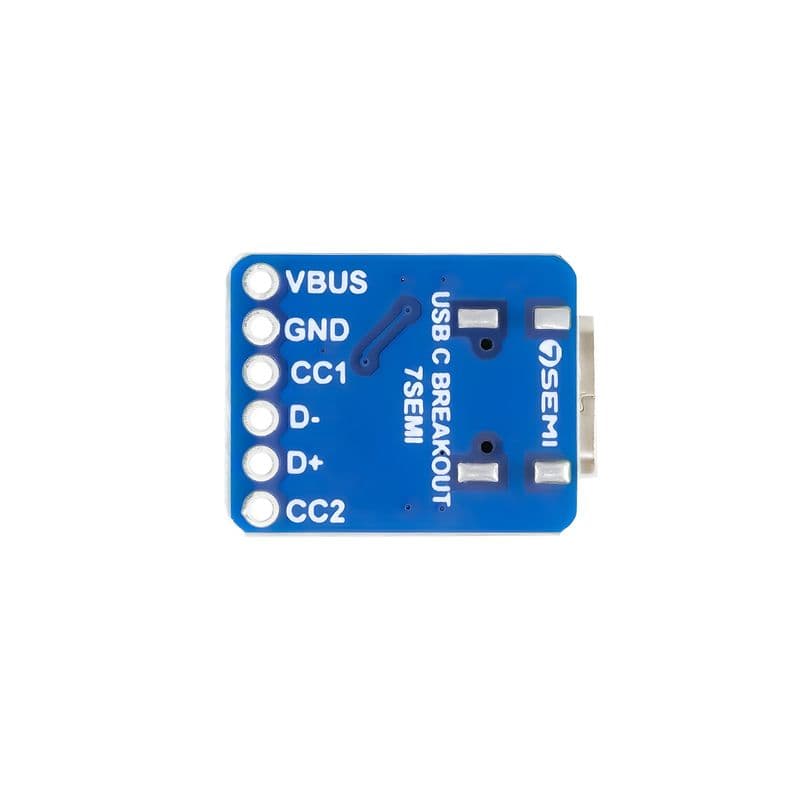 7Semi USB-C Female Breakout - View 3