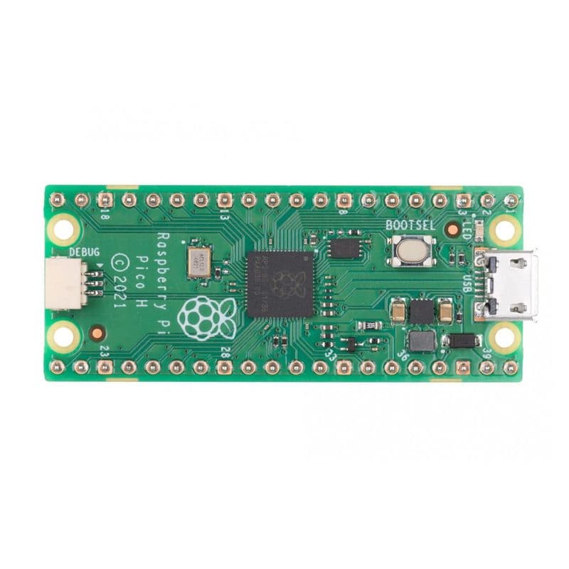 Raspberry Pi Pico H - View 2
