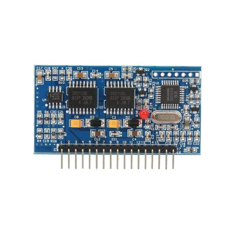 EGS002 EG8010+IR2113 SPWM Sine Wave Display - View 2