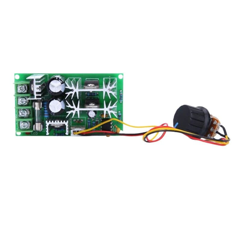 9-60V 20A PWM Motor Controller with Casing - View 2