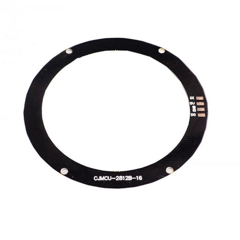 16 x WS2812 Round RGB LED Module - View 3