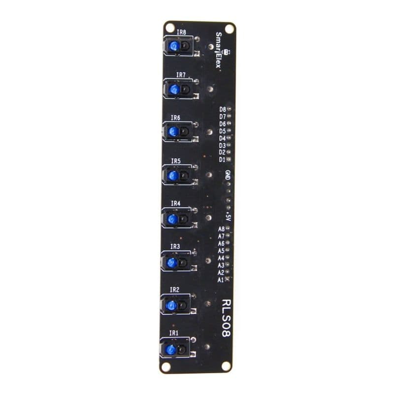 RLS-08 Analog & Digital Line Sensor Array Module - View 2