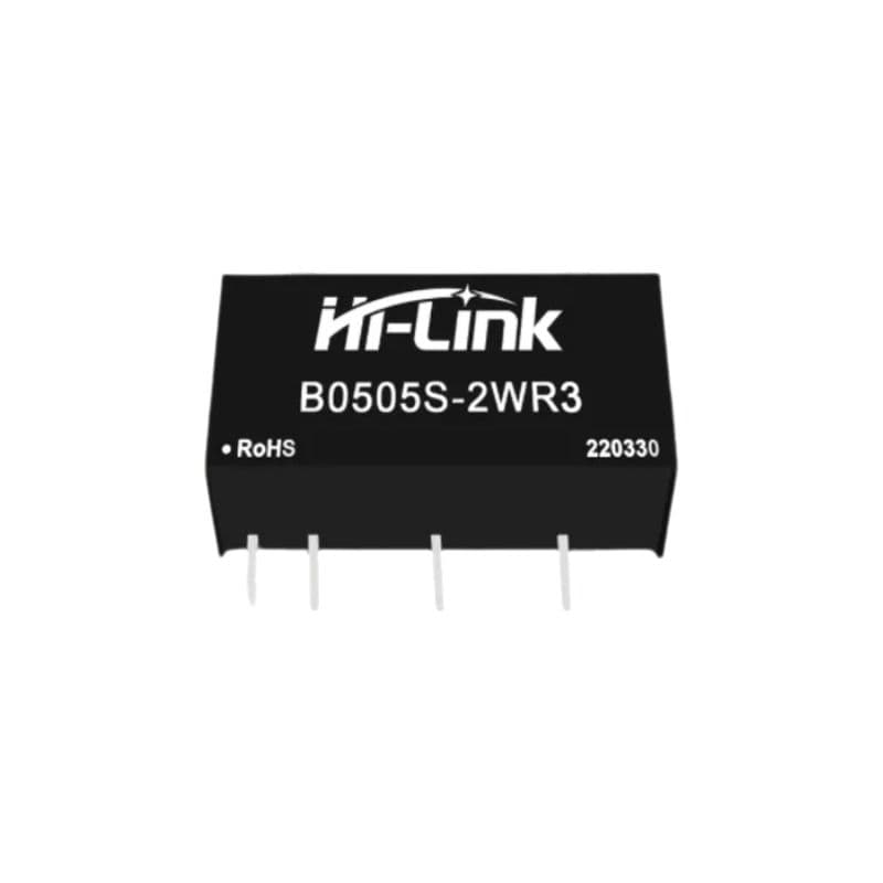 Hi-Link B0505S-2WR3 – 5.5VDC to 5VDC 400mA DC To DC Converter Power Module - View 2