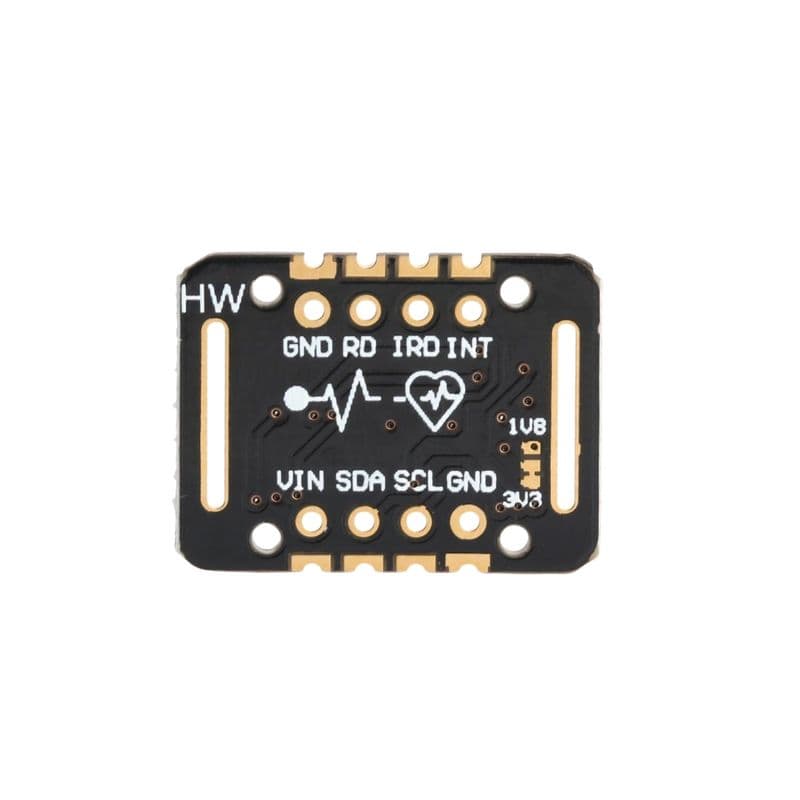 MAX30102 Heart Rate and Pulse Oximeter Sensor Module (Black) - View 2