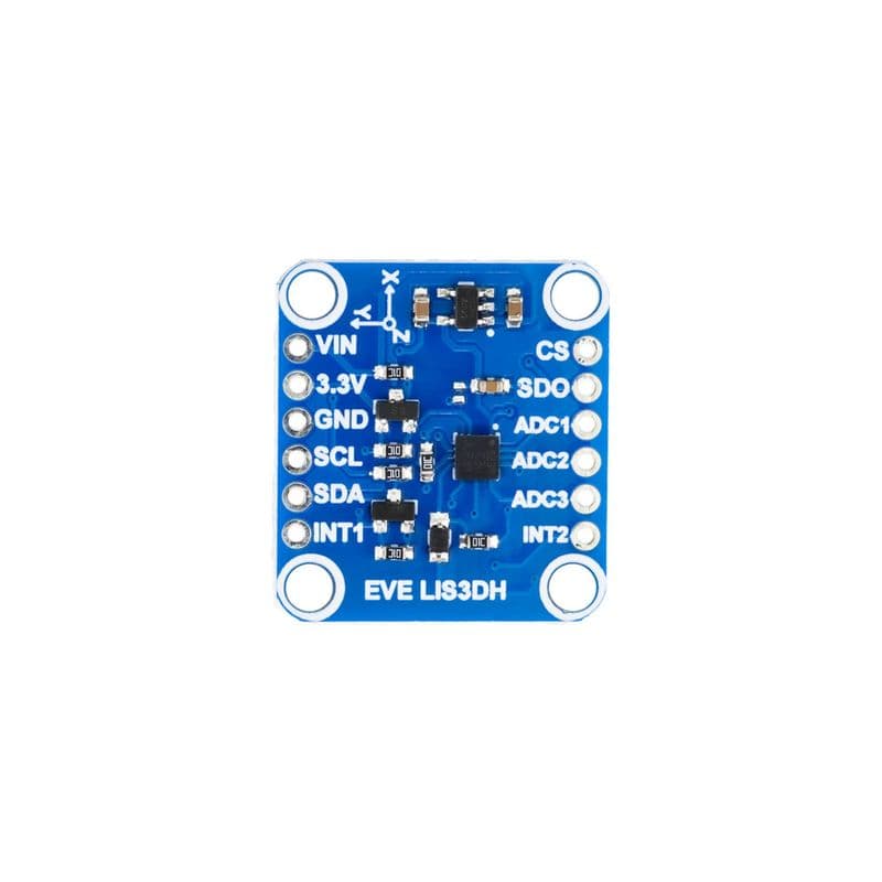 7Semi LIS3DH Triple Axis MEMS Accelerometer Breakout I2C/SPI - View 2