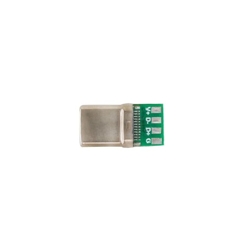 7Semi USB-C Male Breakout - 4 Pin PCB USB Type C - View 3