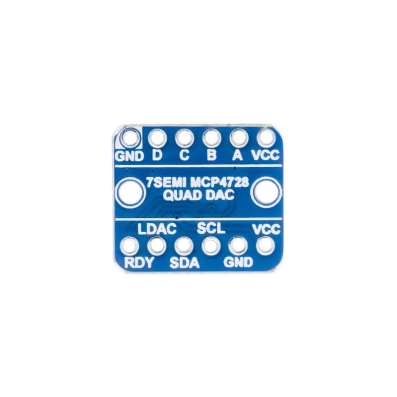 7Semi MCP4728 Quad DAC Module – I²C - View 3
