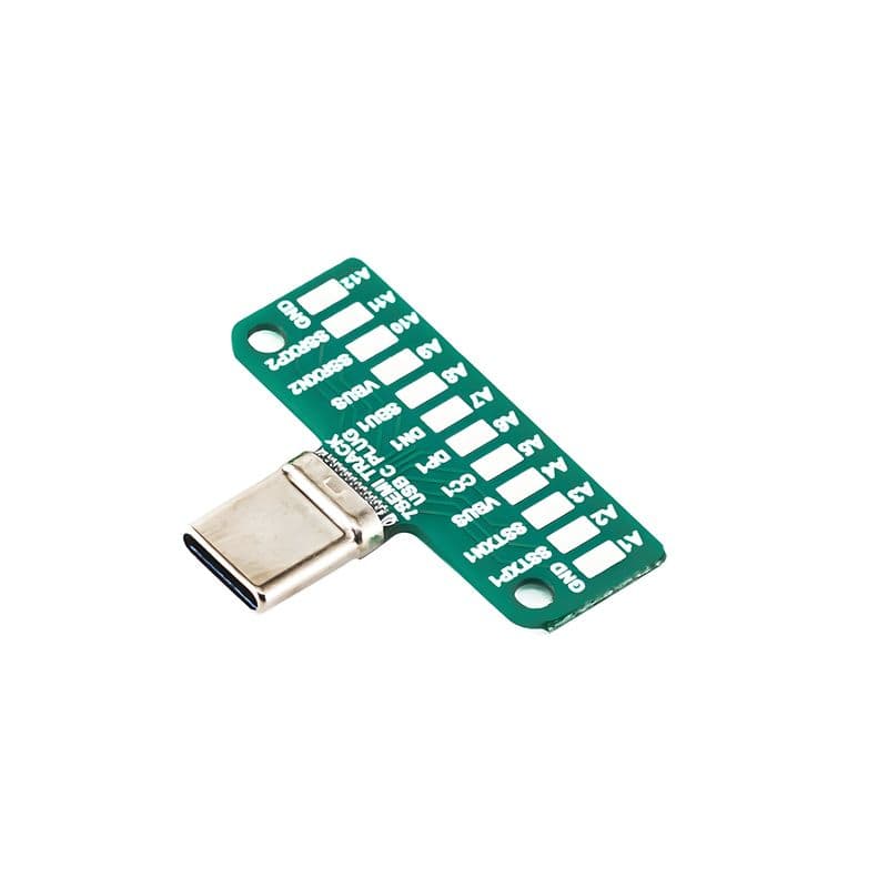 7Semi USB-C 3.1 Male Breakout 24 Pins PCB Type-C Connector - View 1