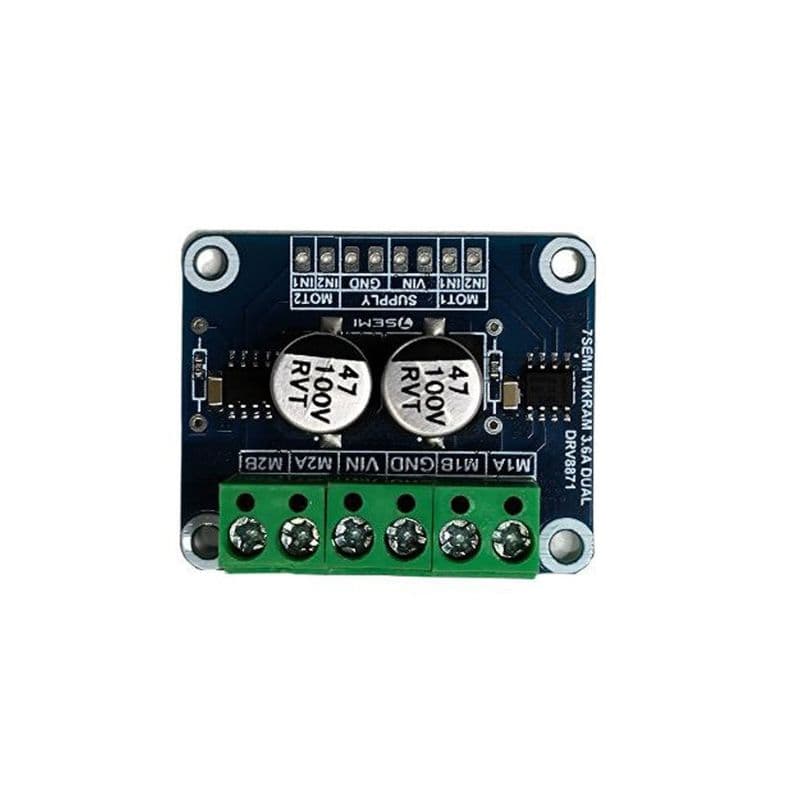 7Semi Vikram-453R6D 45V 3.6A DRV8871 Dual Channel Motor Driver (2 Channel) - View 2
