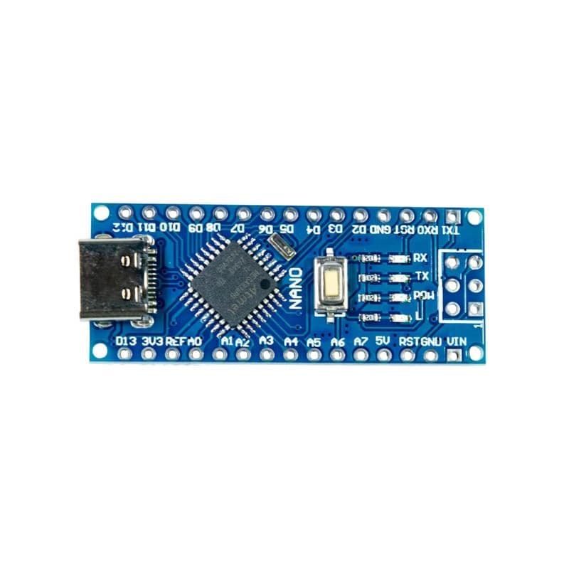 Nano USB C Board Unsoldered - View 2