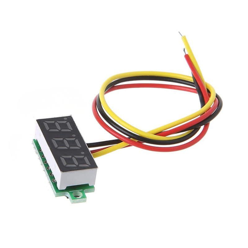 Mini Voltmeter 0 to 30V DC (Y) - View 1