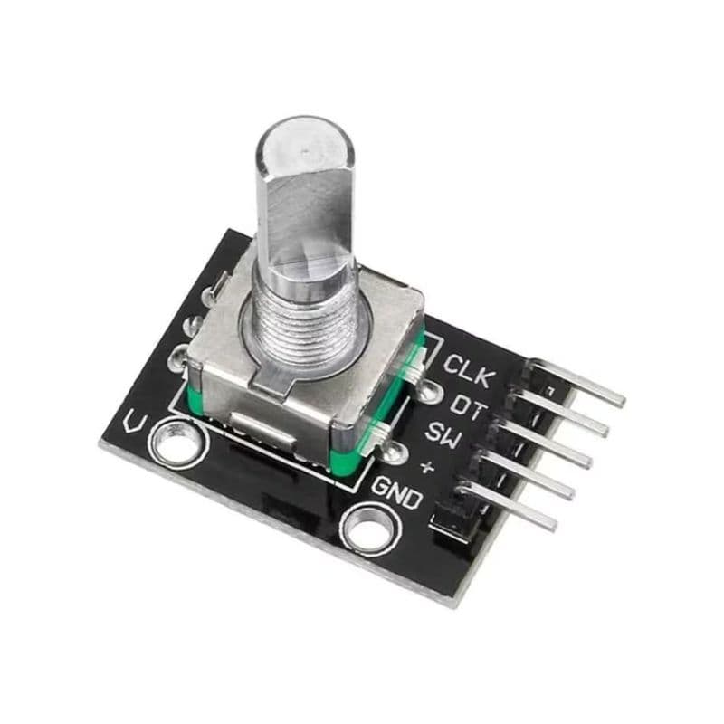 Rotary Encoder Pot With Threading - View 2
