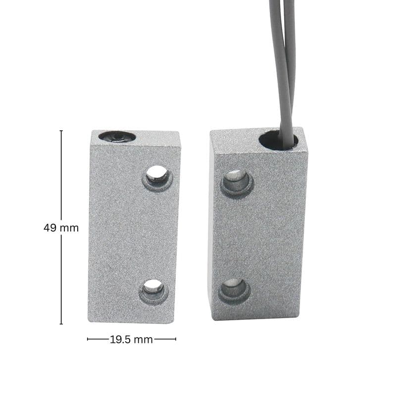 Magnetic Reed Metal Switch Door Sensor with Wire MS-9 (Normal Close) - View 2