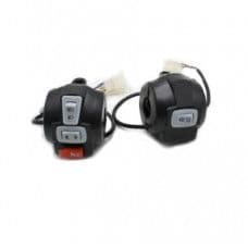 Electric tricycle horn direction head light three function combination switch - View 1