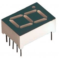 7 Segment Display - Common Anode - 0.56 inch - Standard Size - View 1