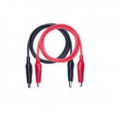 Testing lead wire pair with Crocodile Clips Red+Black - 1Meter - View 1