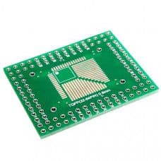 TQFP32/44/64/80/100 to DIP PCB Board Converter Adapter - View 1