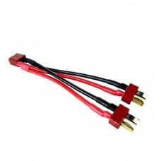 Safeconnect T-Connector Harness for 2 Packs in Parallel - View 1