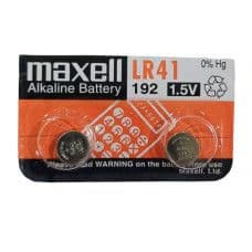 Maxell LR41 (Original) 1.5V Alkaline Button cell Battery - 2 Pieces Pack - View 1