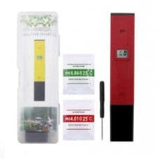 Red 0.1 Resolution Digital PH Meter Tester Instruments with ATC 0.0-14.0pH - View 1