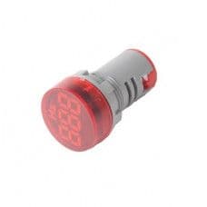 Red 20-75Hz 22mm AD16- 22DSHZ Round LED Hertz Meter Indicator Light - View 1