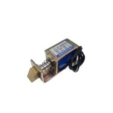 DC 12V 1A 10mm Stroke 19N Force Open Frame Solenoid Door Lock - View 1