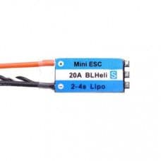 Drone 20A 2-4S Mini BLHeli-S OPTO ESC for FPV Race RC Helicopter - View 1