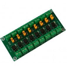 PC817 8 Channel Optocoupler Isolation Module - View 1