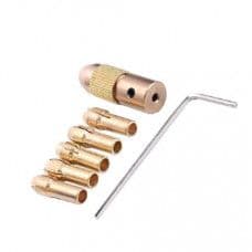 7pcs 3.17mm Mini Drill Chucks For Rotary Power Tools Dia 0.5mm/1.0mm/1.5mm/2.5mm/3.0mm - View 1