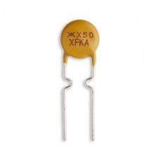 RXEF050 72V 500mA Tyco Raychem PPTC Resettable Fuse - View 1