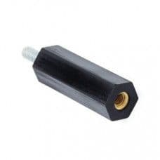 M3x25MM Male to Female Nylon Hex Spacer - 2 Pieces pack - View 1