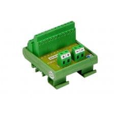 AS333 Shavison 20A Input 2x2 Way Terminal to 5A Output 12x2 Way Terminals Power Distribution Module - View 1