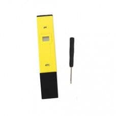 Yellow 0.1 Resolution Digital PH Meter Tester Instruments With ATC 0.0-14.0pH - View 1