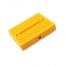 170 Points Mini Breadboard SYB-170 Yellow - View 1