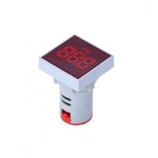 Red 20-75Hz 22mm AD16- 22DSHZ Square Cover LED Hertz Meter Indicator Light - View 1
